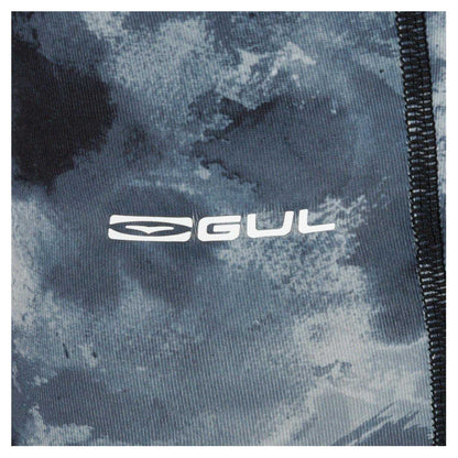 Black - Side - Gul Mens Tie Dye Snug Fit Leggings