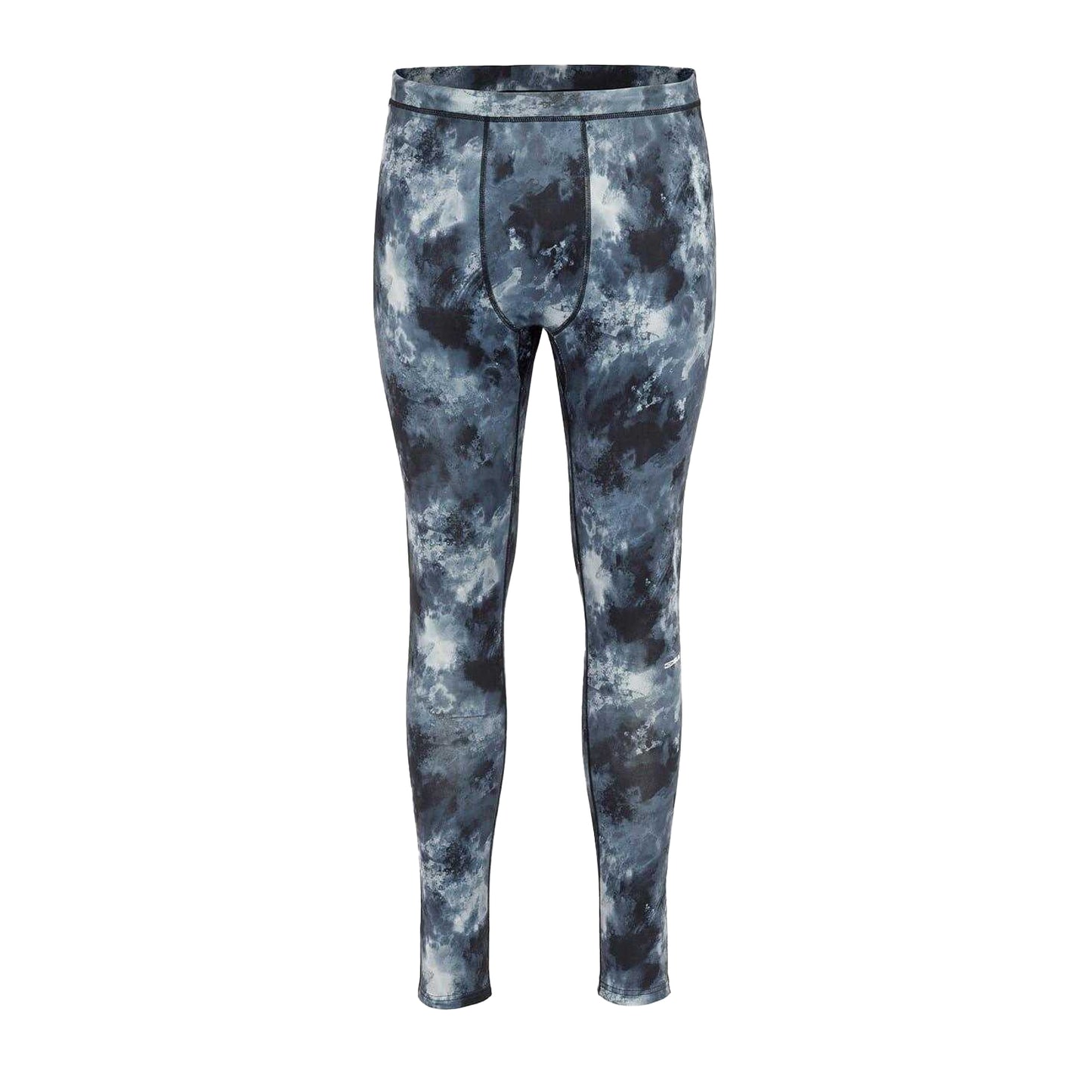 Black - Front - Gul Mens Tie Dye Snug Fit Leggings