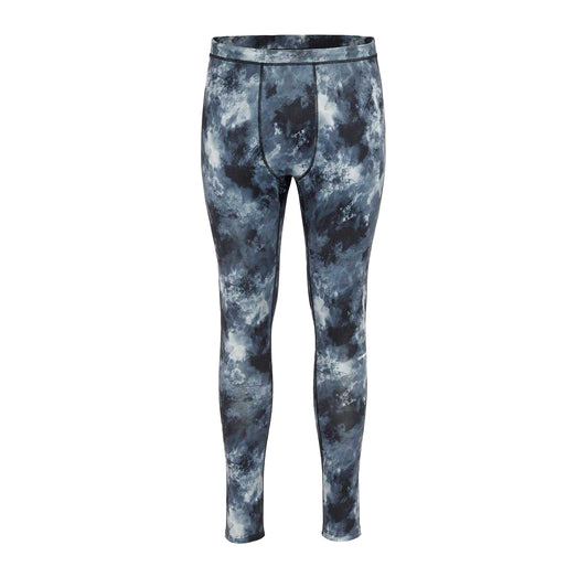 Black - Front - Gul Mens Tie Dye Snug Fit Leggings
