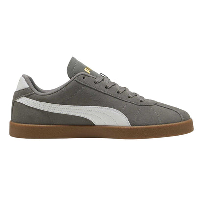 Iron-Gum - Front - Puma Mens Club II Suede Flat Trainers
