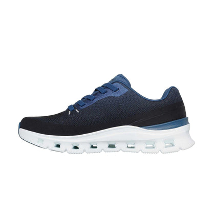 Black-Blue - Back - Skechers Mens Glide-Step Pro Trainers