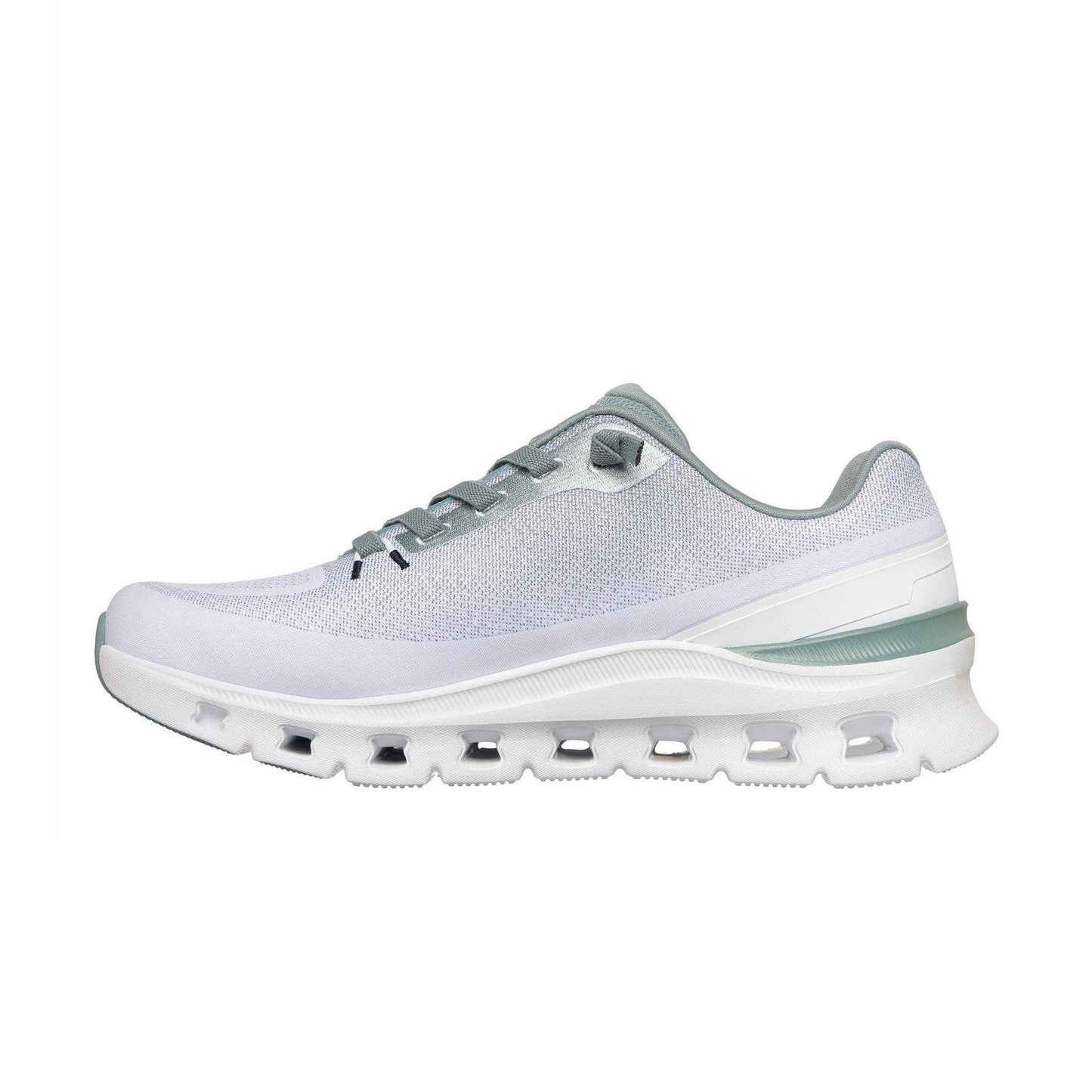 White-Light Blue - Back - Skechers Mens Glide-Step Pro Trainers