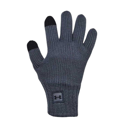Grey - Front - Under Armour Unisex Adult Full Finger Gloves