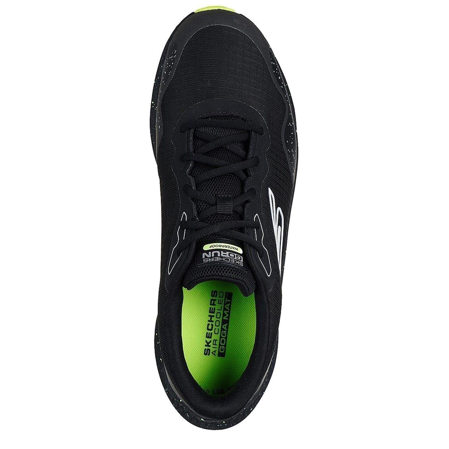 Black-Lime - Side - Skechers Mens GO RUN Consistent 2.0 - Piedmont Shoes