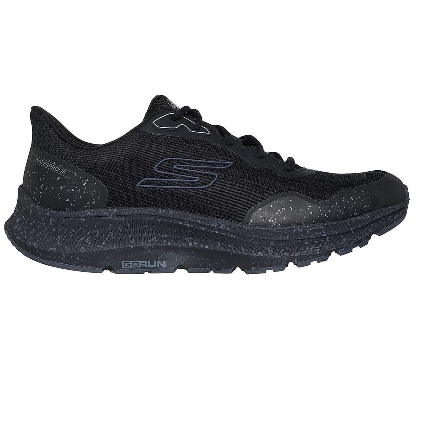 Triple Black - Front - Skechers Mens GO RUN Consistent 2.0 - Piedmont Shoes