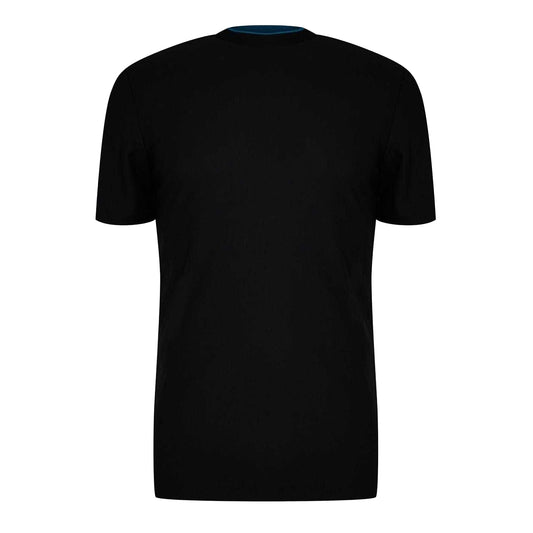 Black - Front - Boss Mens Tiburt Regular T-Shirt