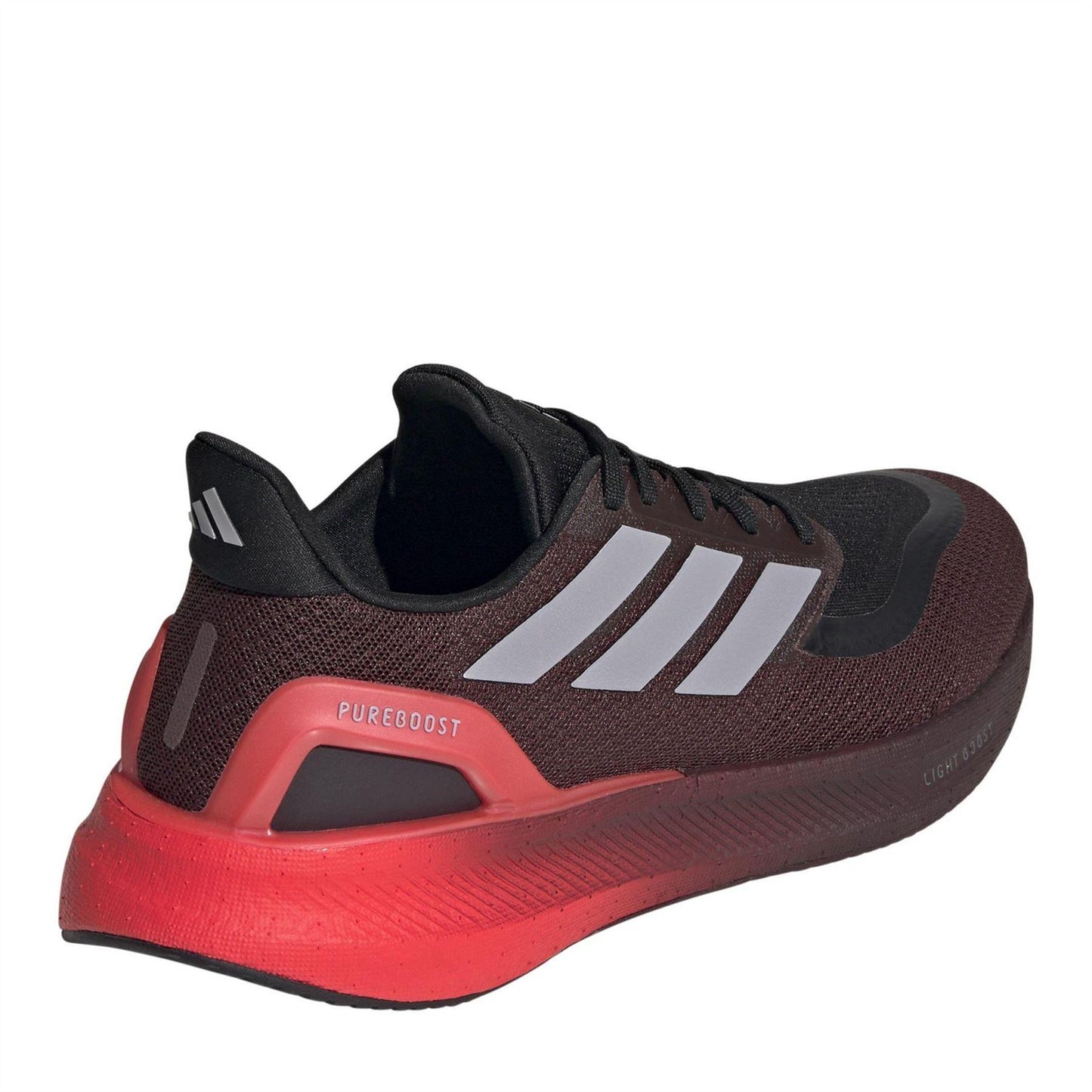 Red - Back - Adidas Mens Pureboost 5 Logo Trainers