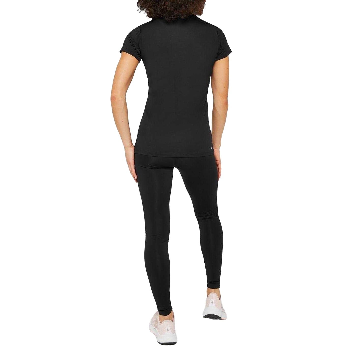 Black - Lifestyle - New Balance Womens-Ladies Plain Running T-Shirt