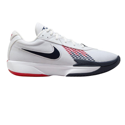 White-Navy-Red - Front - Nike Mens Zoom GT Cut Low Trainers