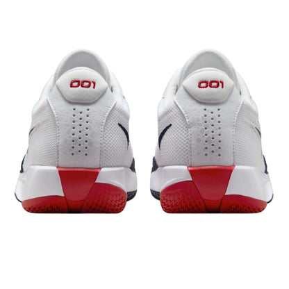White-Navy-Red - Back - Nike Mens Zoom GT Cut Low Trainers