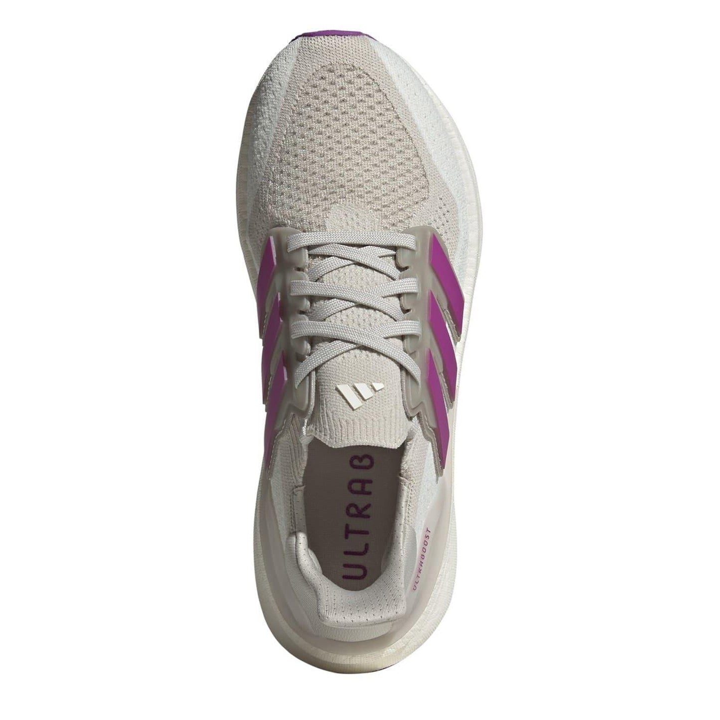 Aluminium Grey-Purple-Ivory - Lifestyle - Adidas Womens-Ladies Ultraboost 5 Running Shoes