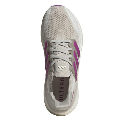 Aluminium Grey-Purple-Ivory - Lifestyle - Adidas Womens-Ladies Ultraboost 5 Running Shoes
