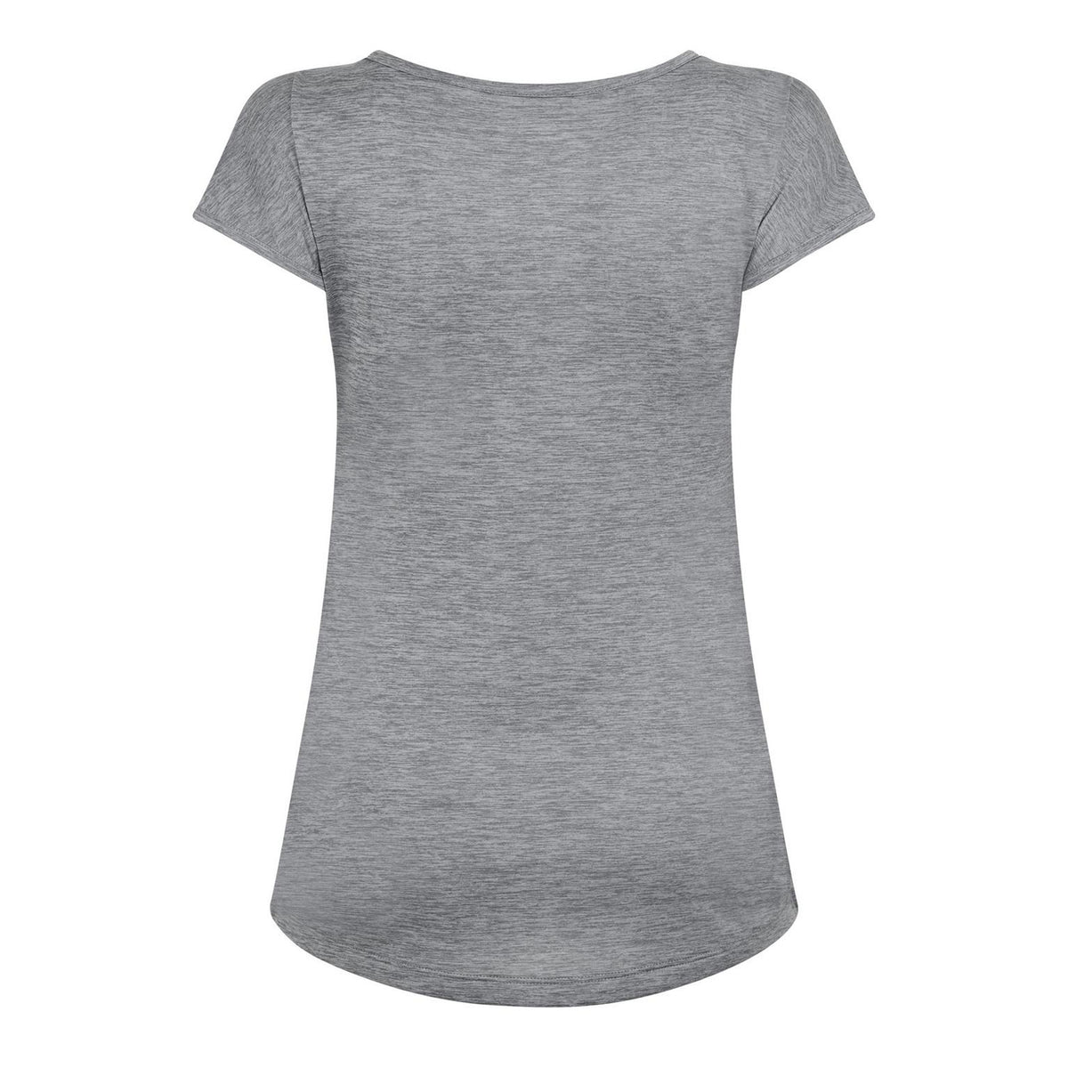 Grey Melange Marl - Back - Salewa Womens-Ladies Puez Crew Neck Regular T-Shirt