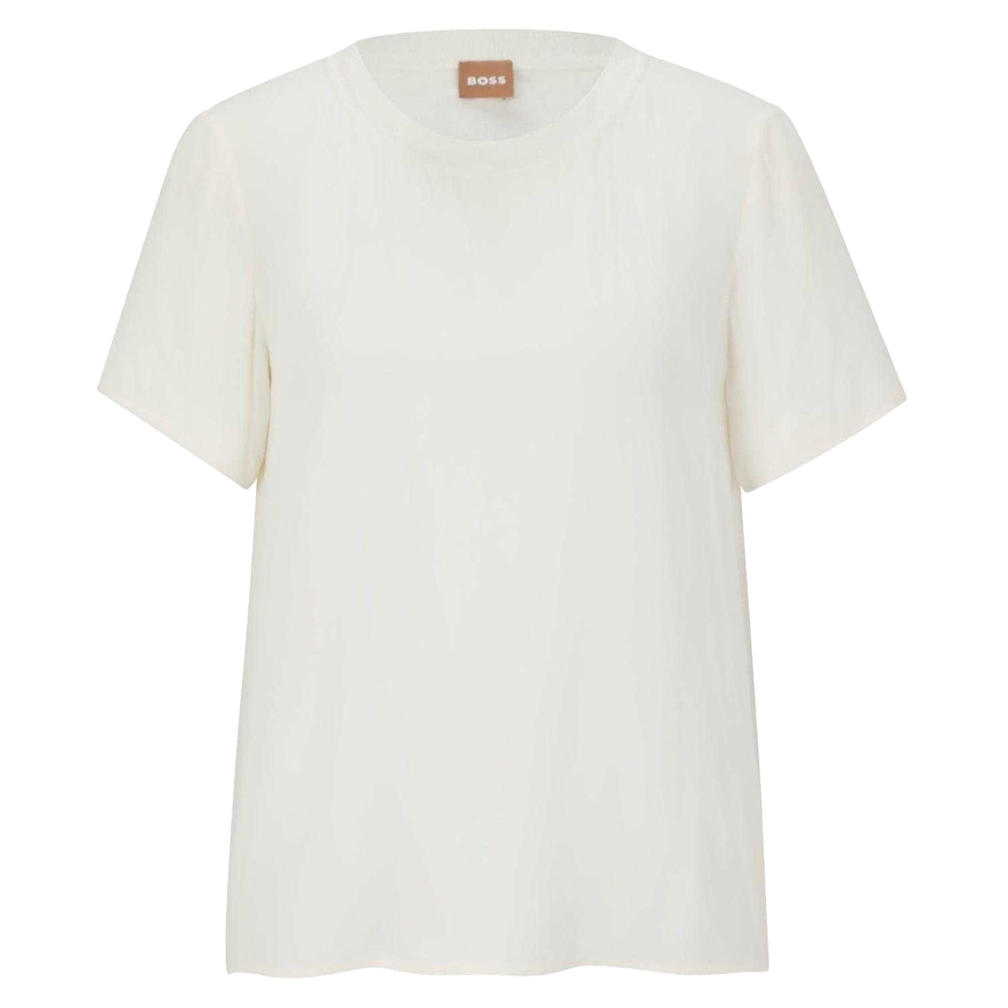 White - Front - Boss Womens-Ladies Ilyeana T-Shirt