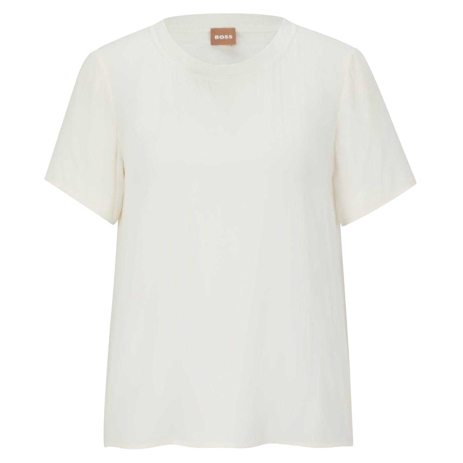 White - Front - Boss Womens-Ladies Ilyeana T-Shirt