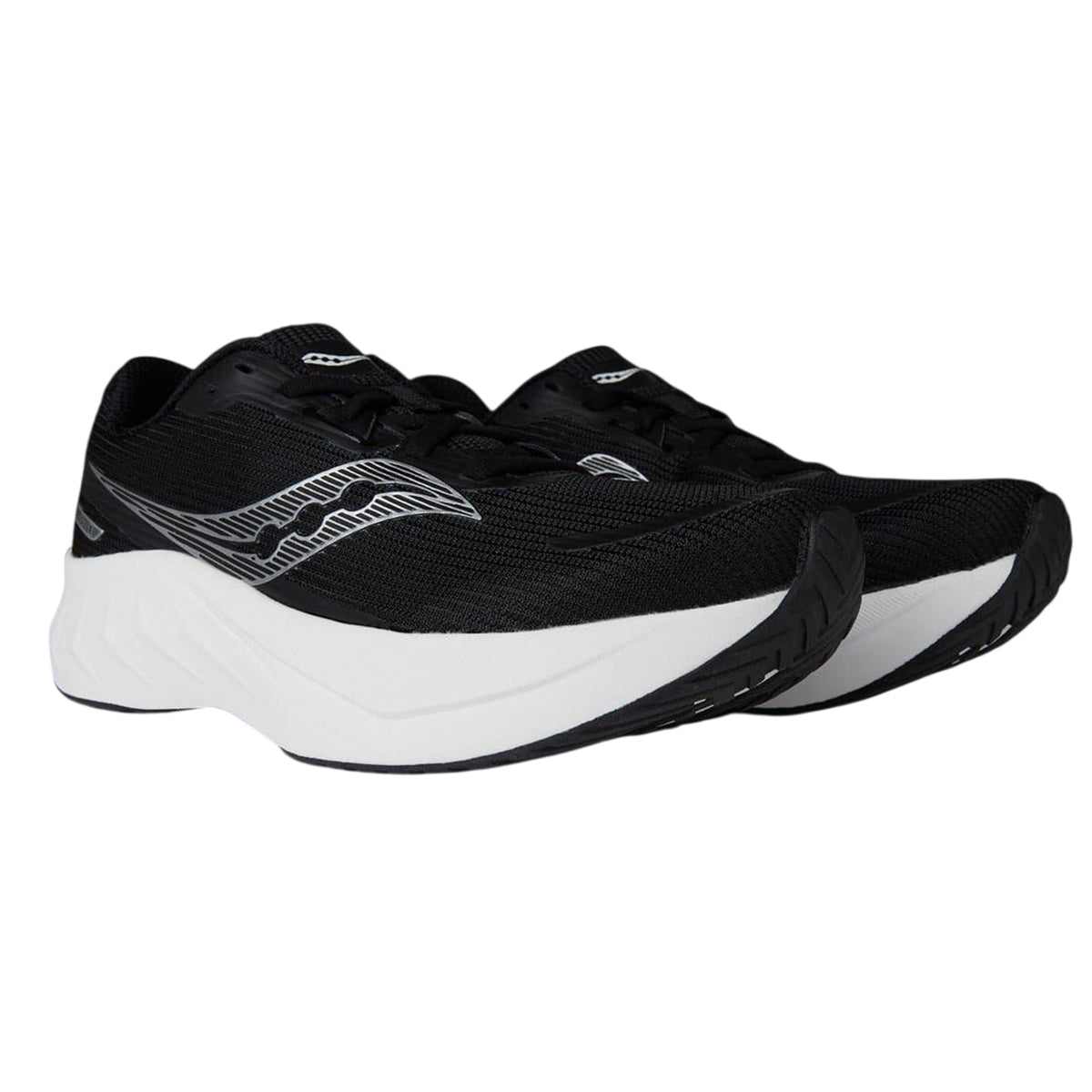 Black-White - Lifestyle - Saucony Mens Tide 2 Trainers