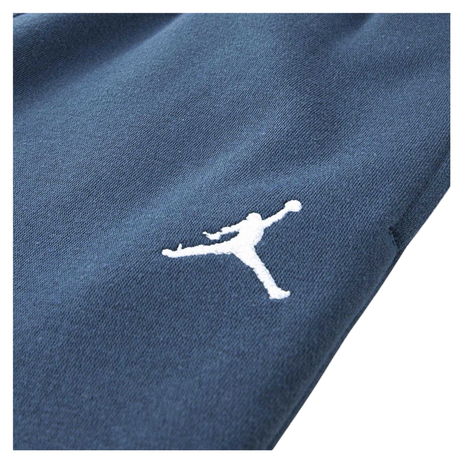 Blue - Back - Nike Childrens-Kids Air Jordan Brooklyn Fleece Open Hem Joggers
