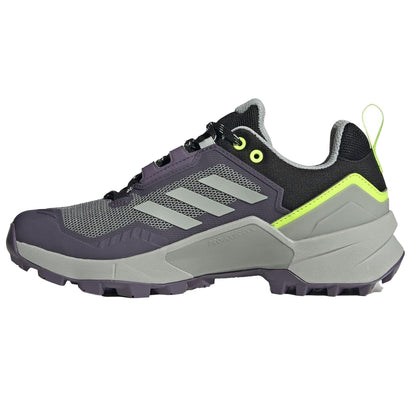 Grey - Side - Adidas Womens-Ladies Terrex Swift R3 Hiking Shoes