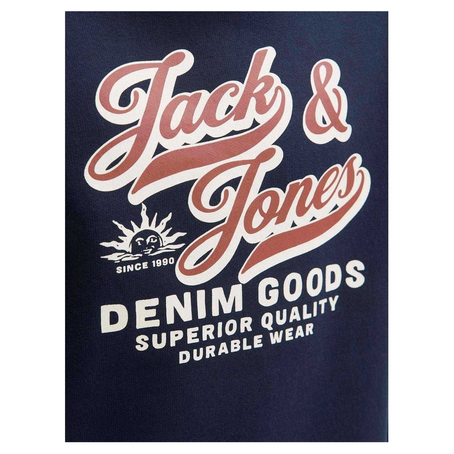 Sky Captain - Side - Jack And Jones Childrens-Kids Logo Crew Neck Sweatshirt