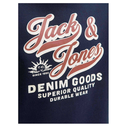 Sky Captain - Side - Jack And Jones Childrens-Kids Logo Crew Neck Sweatshirt