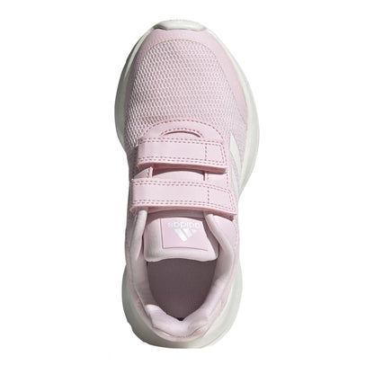 White - Front - Adidas Childrens-Kids Tensaur Run Trainers