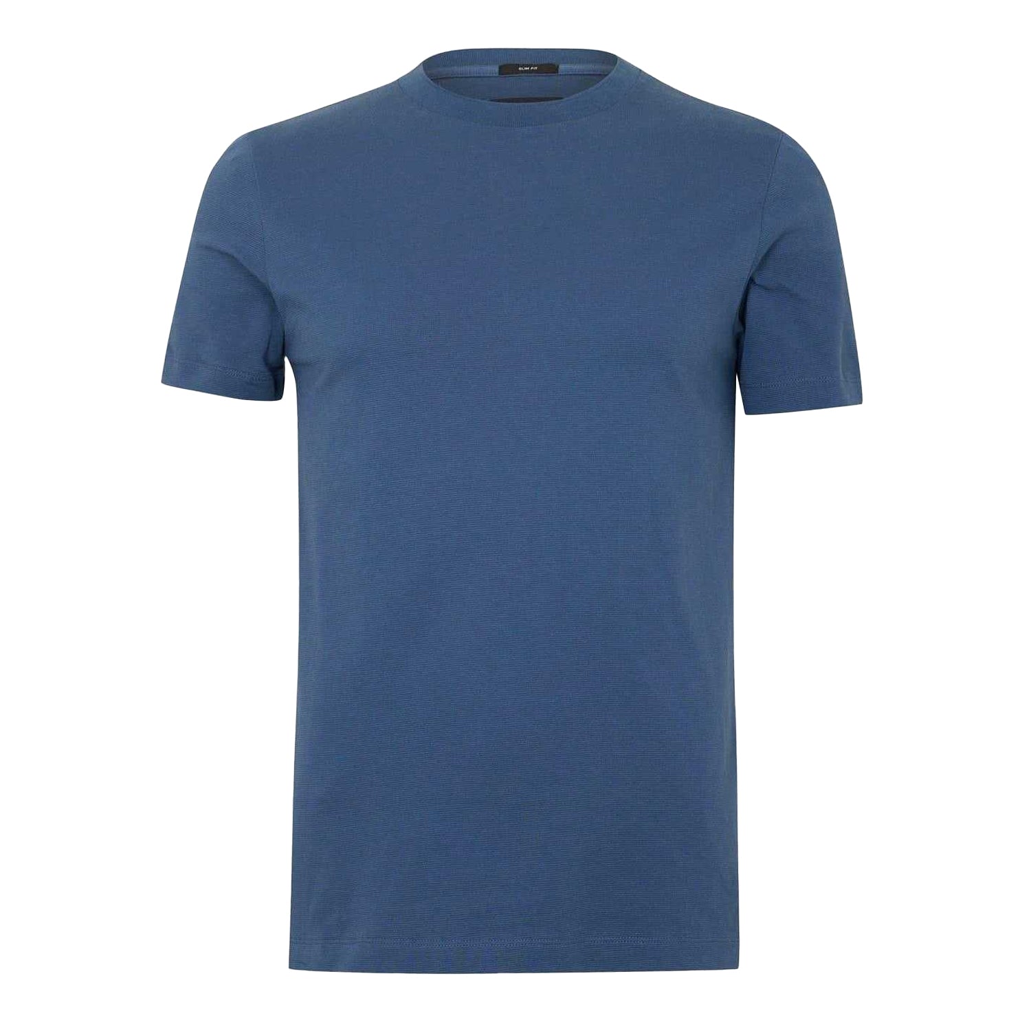 Blue - Front - Boss Mens Tessler Regular T-Shirt