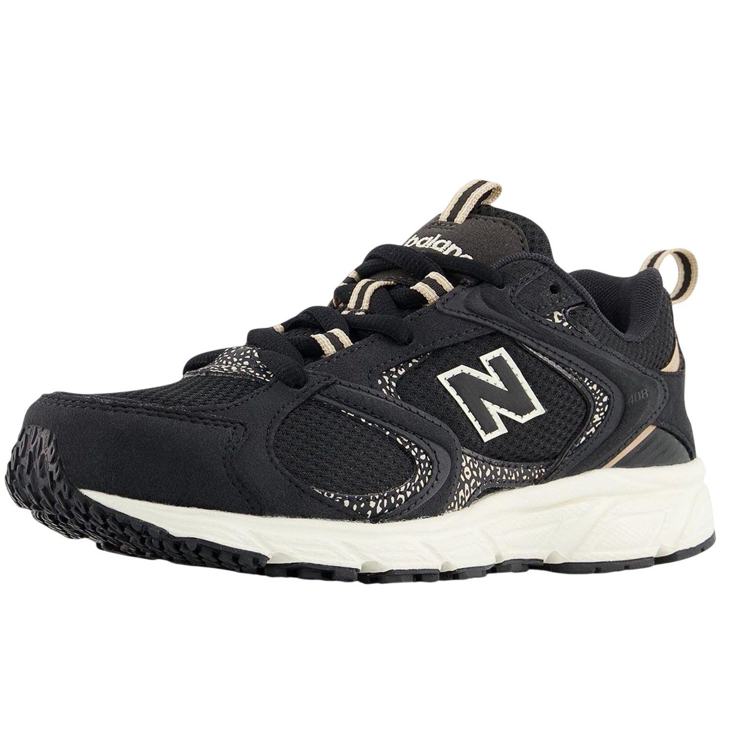 Black - Lifestyle - New Balance Womens-Ladies 408 V1 Trainers