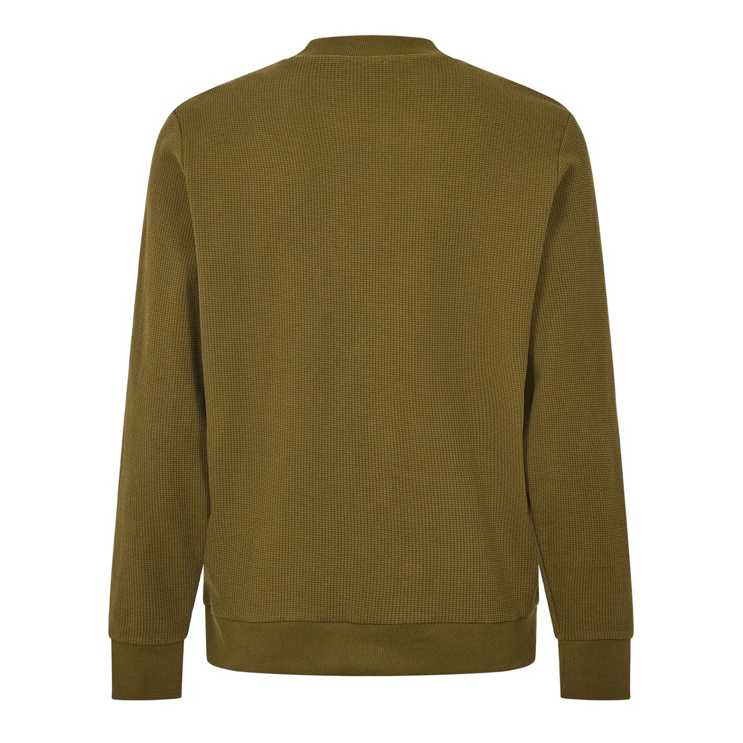 Brown - Back - Diesel Mens Ribbed Sweatshirt