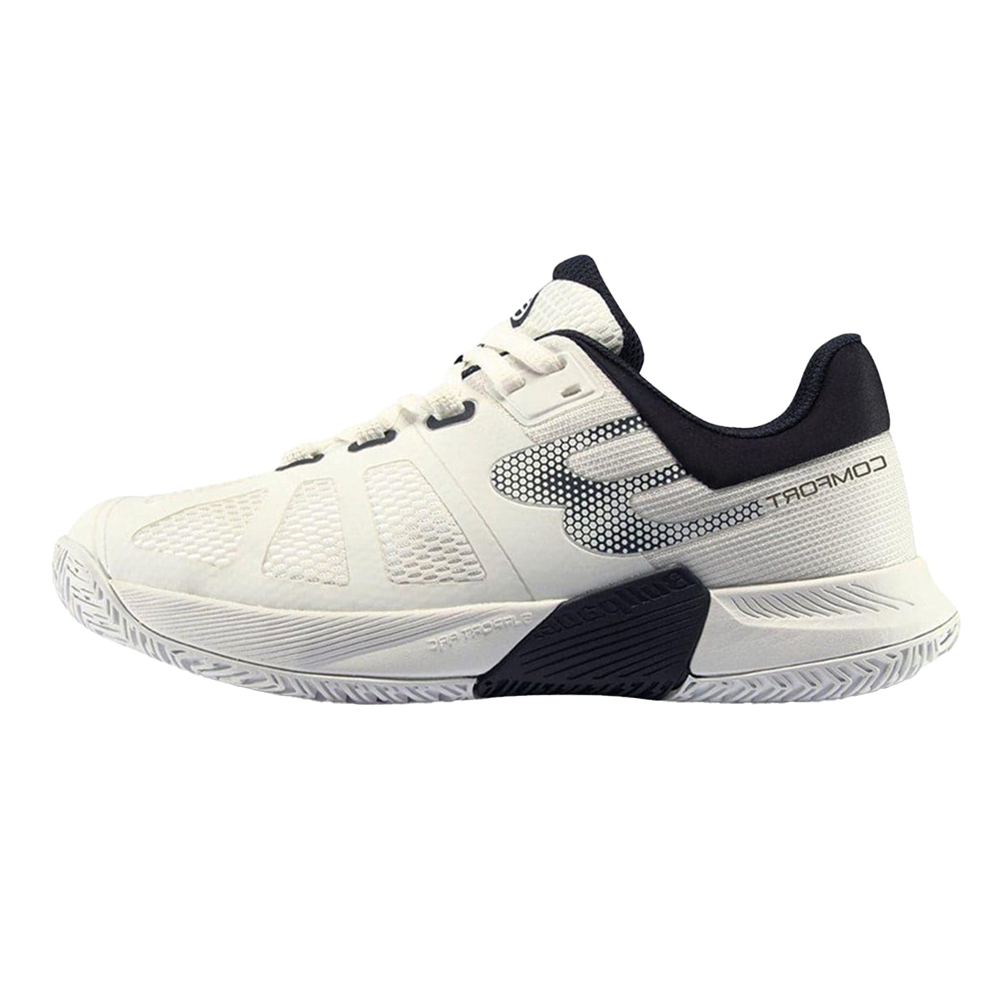 White - Back - Bullpadel Womens-Ladies Padel Shoes