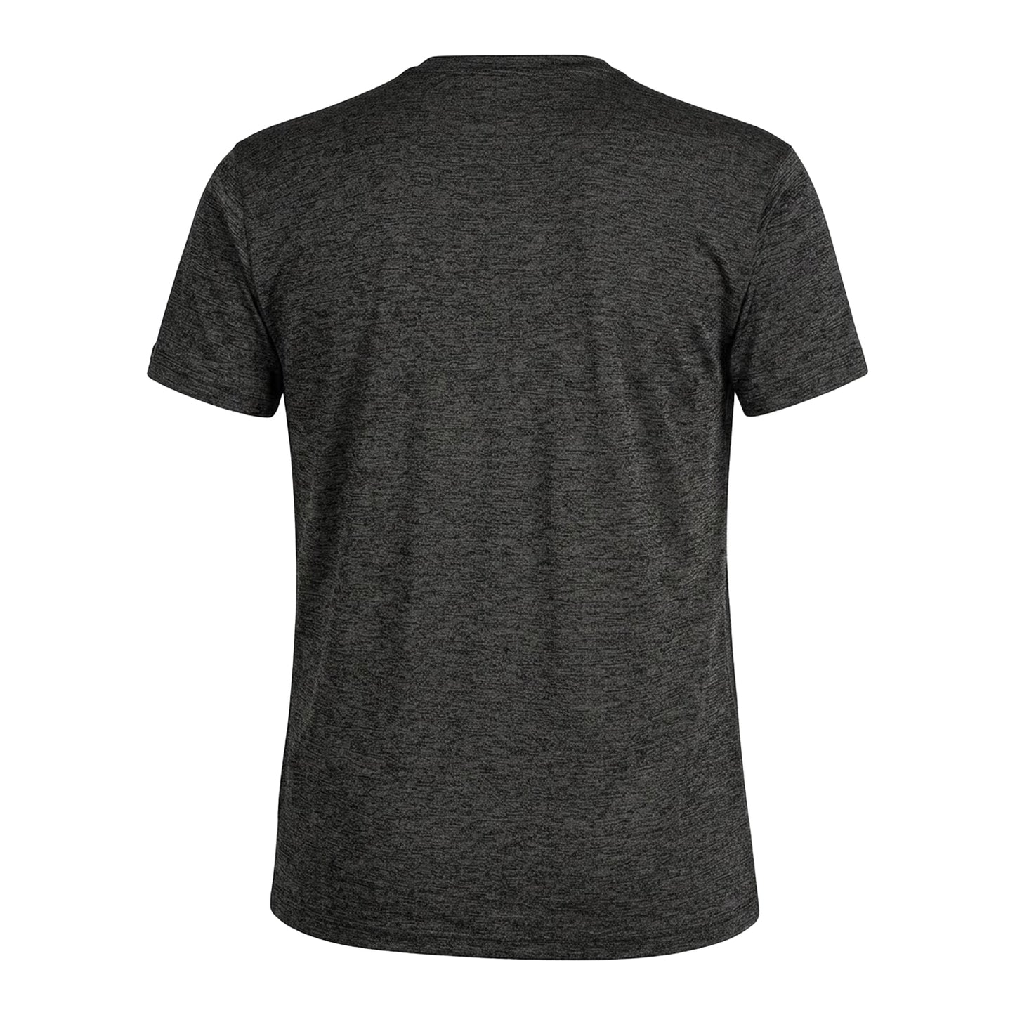 Black Melange - Back - Salewa Mens Puez Crew Neck Regular T-Shirt