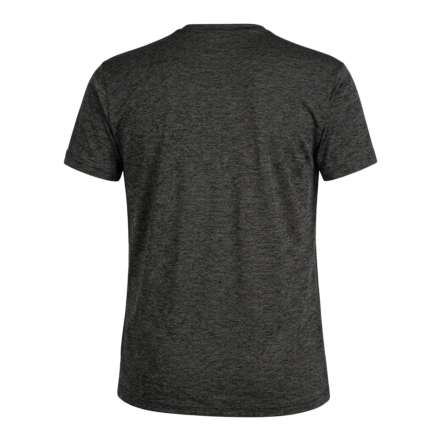 Black Melange - Back - Salewa Mens Puez Crew Neck Regular T-Shirt