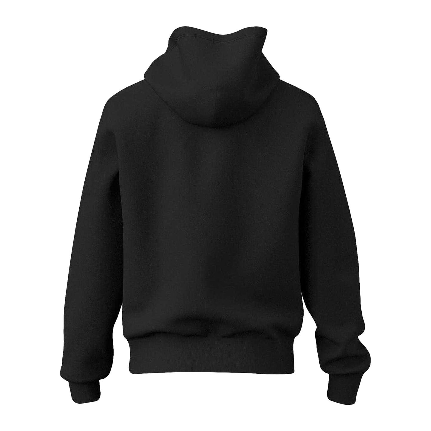 Black - Back - Diesel Mens Box Logo Long-Sleeved Hoodie