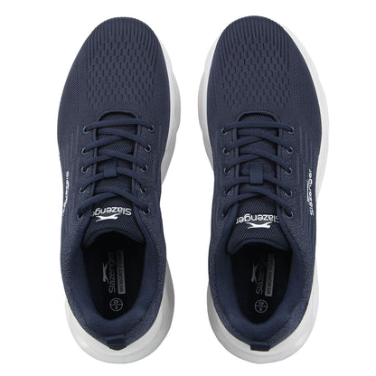 Navy - Side - Slazenger Mens Cameron Trainers