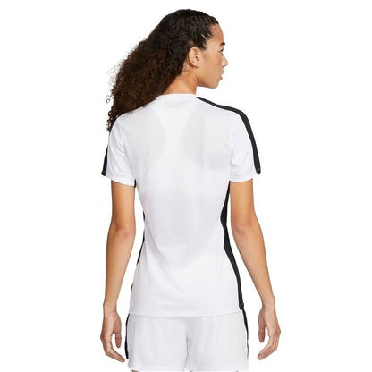 White - Back - Nike Womens-Ladies Swoosh Football Shirt