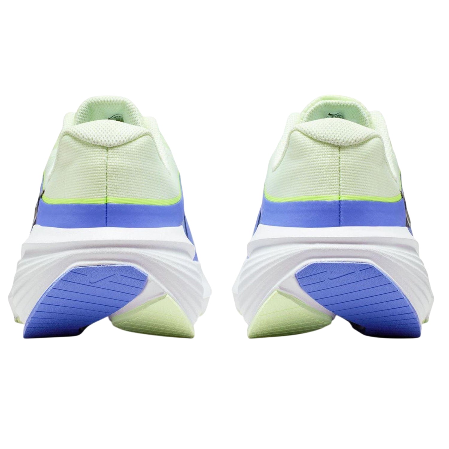 White-Volt-Spruce - Back - Nike Mens Downshifter 14 Trainers