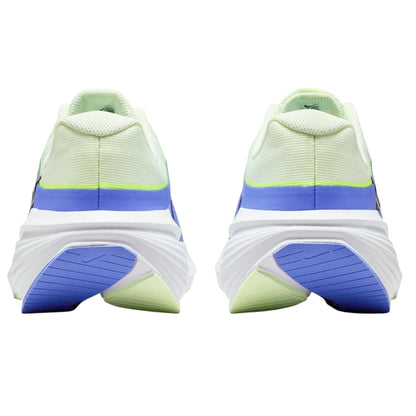 White-Volt-Spruce - Back - Nike Mens Downshifter 14 Trainers