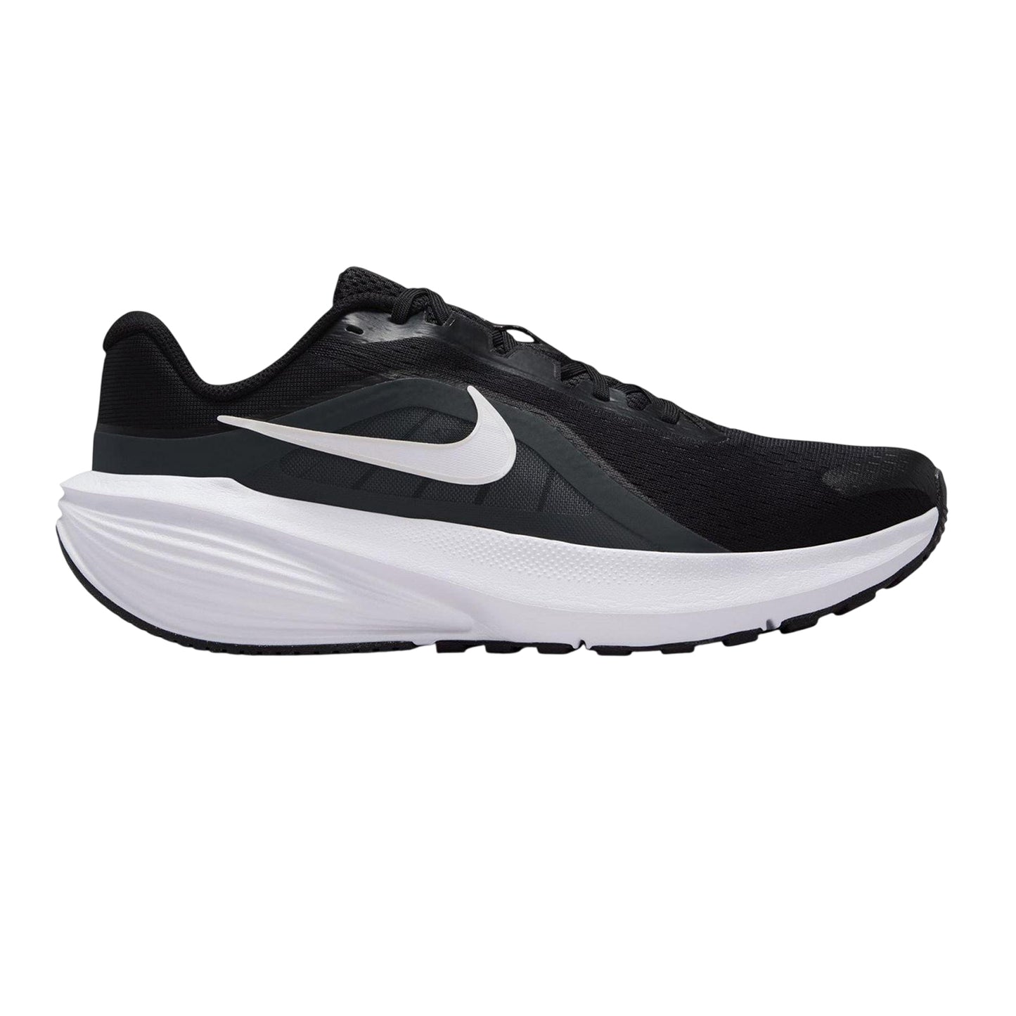 Black-White - Front - Nike Mens Downshifter 14 Trainers