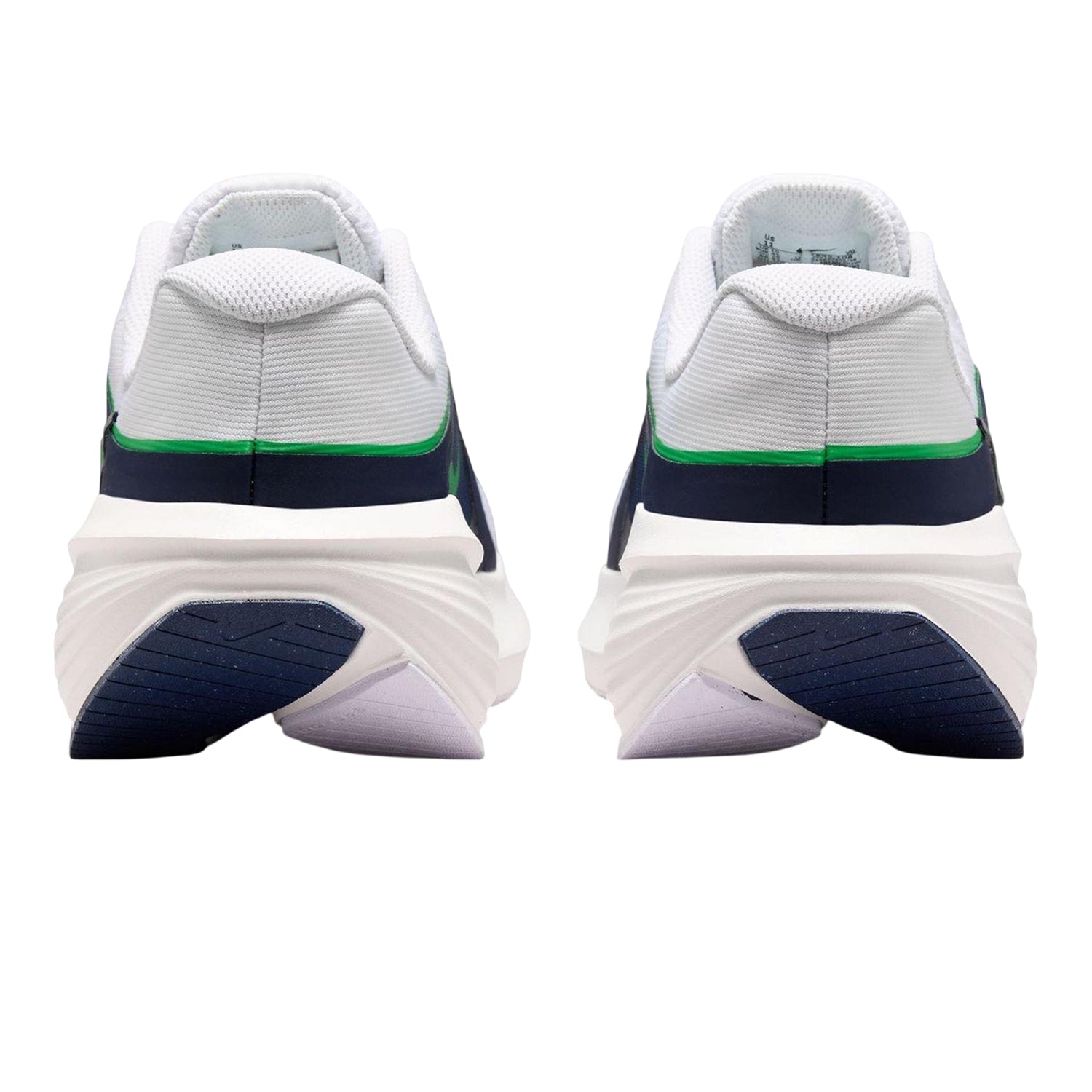 White-Navy-Green - Back - Nike Mens Downshifter 14 Trainers