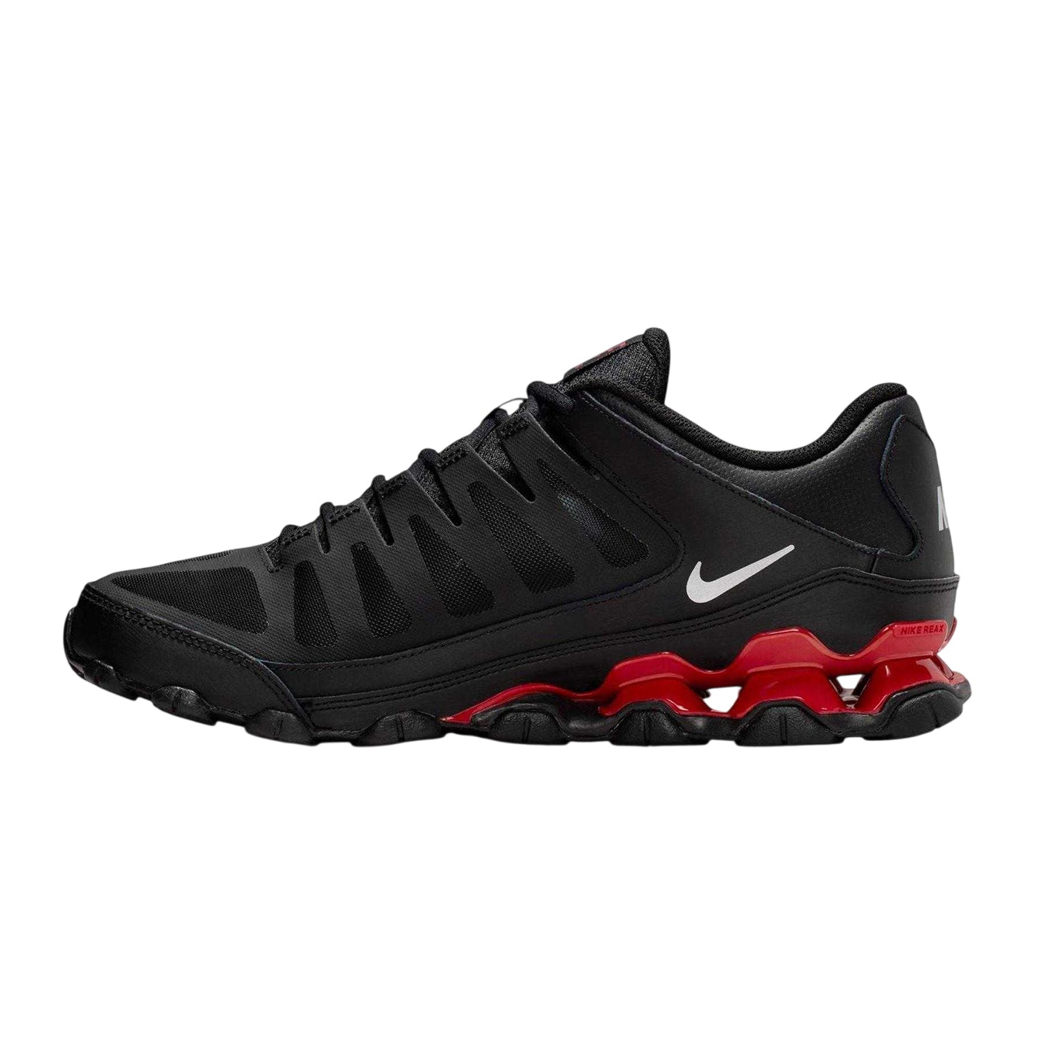 Black-Red - Side - Nike Mens Reax 8 Tr Trainers