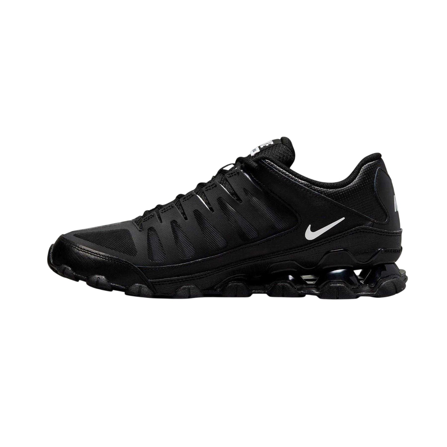 Black-White - Side - Nike Mens Reax 8 Tr Trainers
