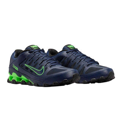 Navy-Green - Front - Nike Mens Reax 8 Tr Trainers