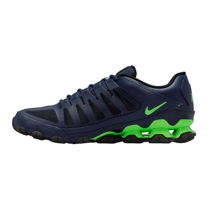 Navy-Green - Side - Nike Mens Reax 8 Tr Trainers