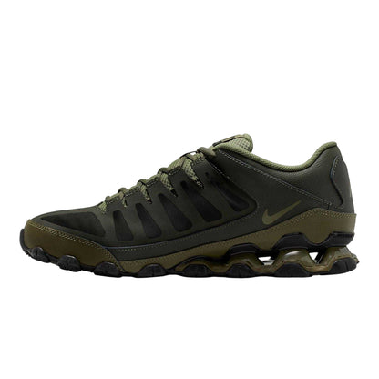 Olive-Black - Side - Nike Mens Reax 8 Tr Trainers