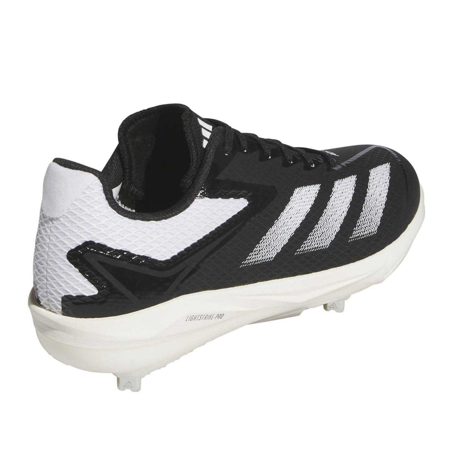 Core Black - Back - Adidas Mens Adizero Electric Baseball Shoes
