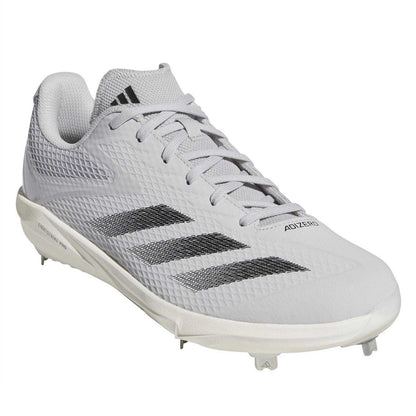 Light Grey - Front - Adidas Mens Adizero Electric Baseball Shoes