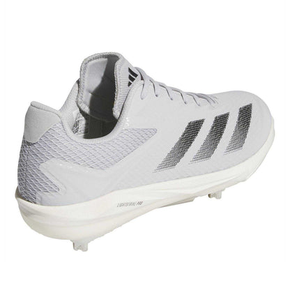 Light Grey - Back - Adidas Mens Adizero Electric Baseball Shoes