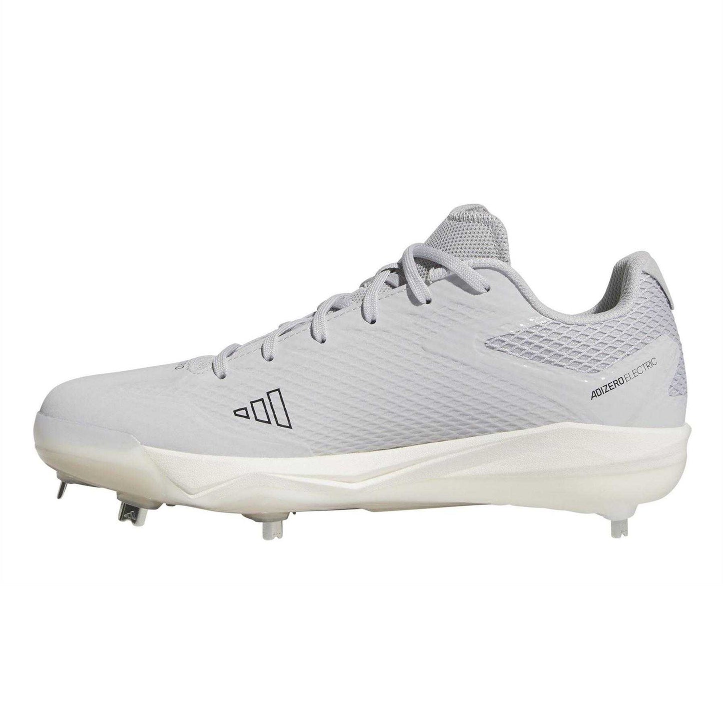 Light Grey - Side - Adidas Mens Adizero Electric Baseball Shoes