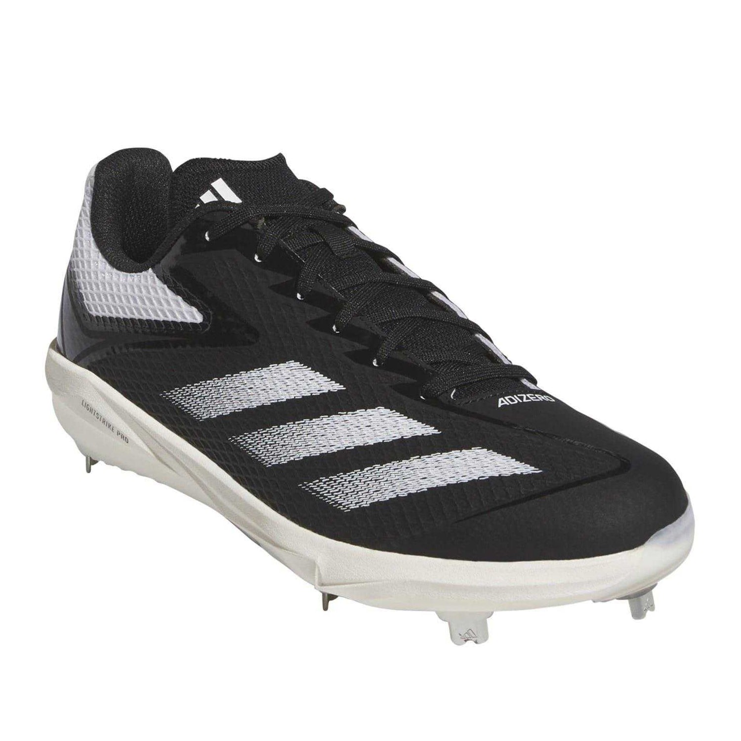 Core Black - Front - Adidas Mens Adizero Electric Baseball Shoes