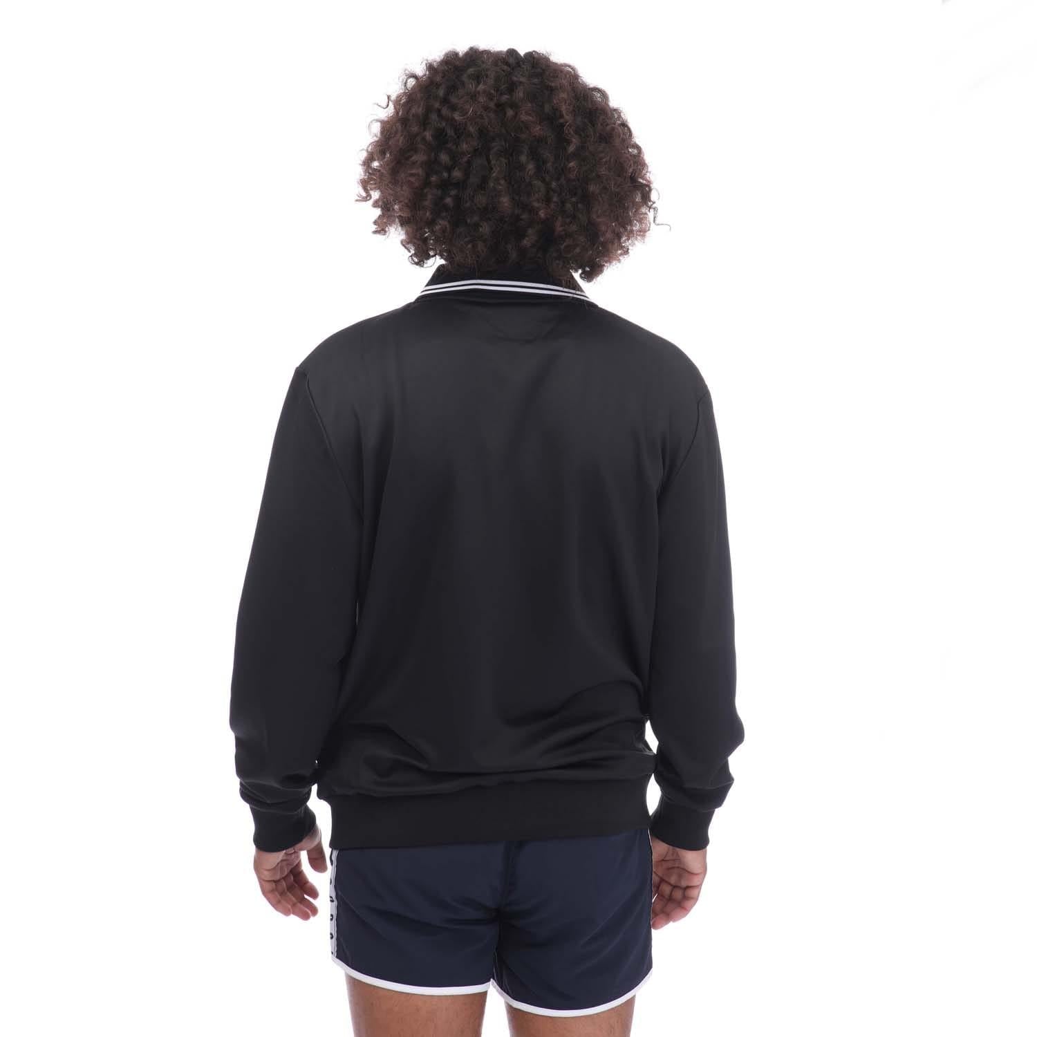 Black - Back - Patrick Mens Reims Track Top