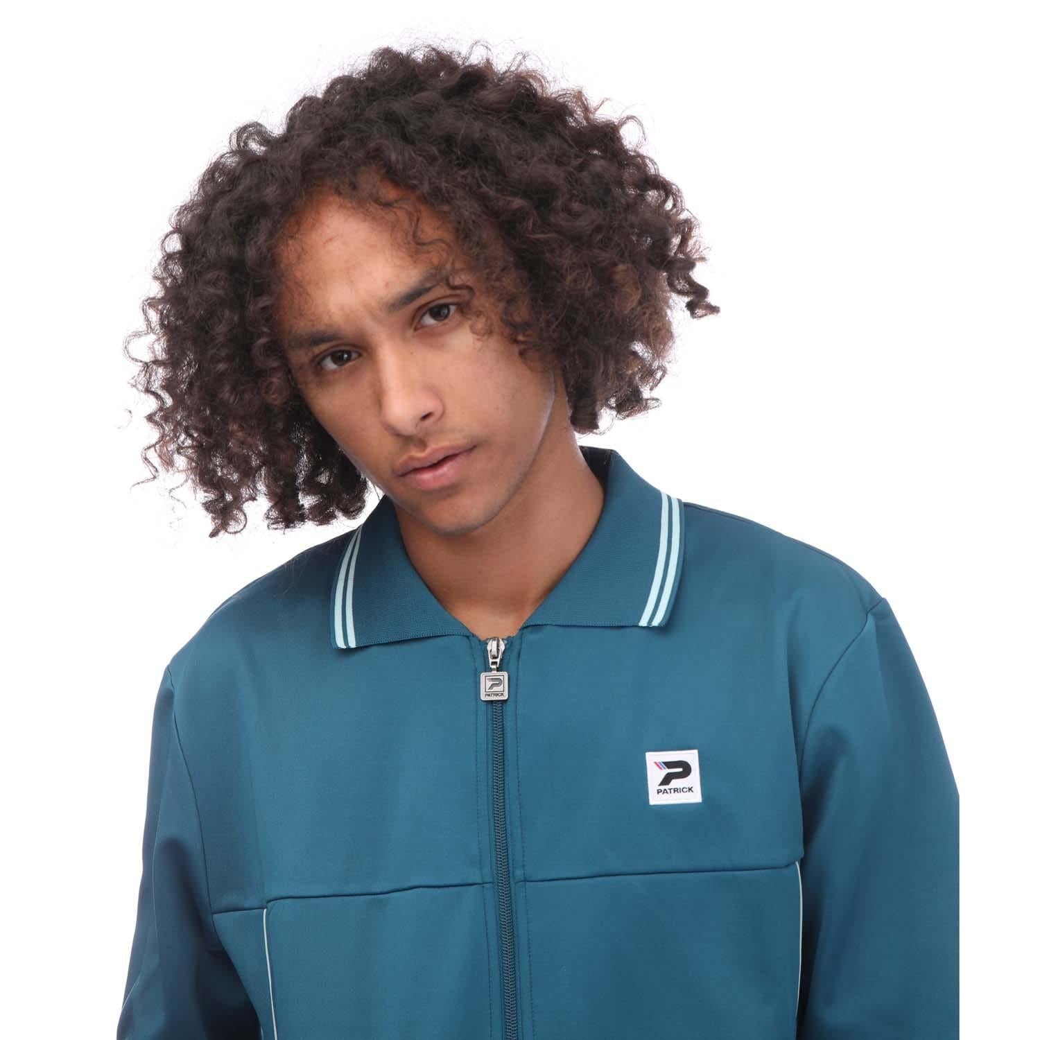 Blue - Side - Patrick Mens Reims Track Top
